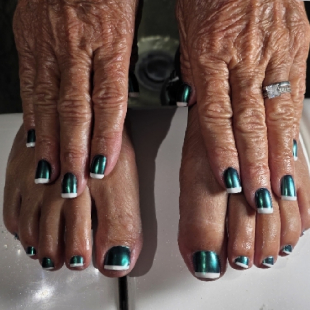 Hot Stone Pedicure at Rays Nail Art Studio in Carlisle, KY