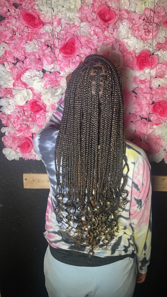 Smedium Box Braids