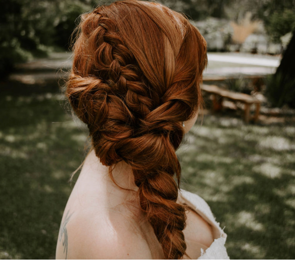 Bridal Updo/Style at The Luxe Brunette Studio in Riverview, FL