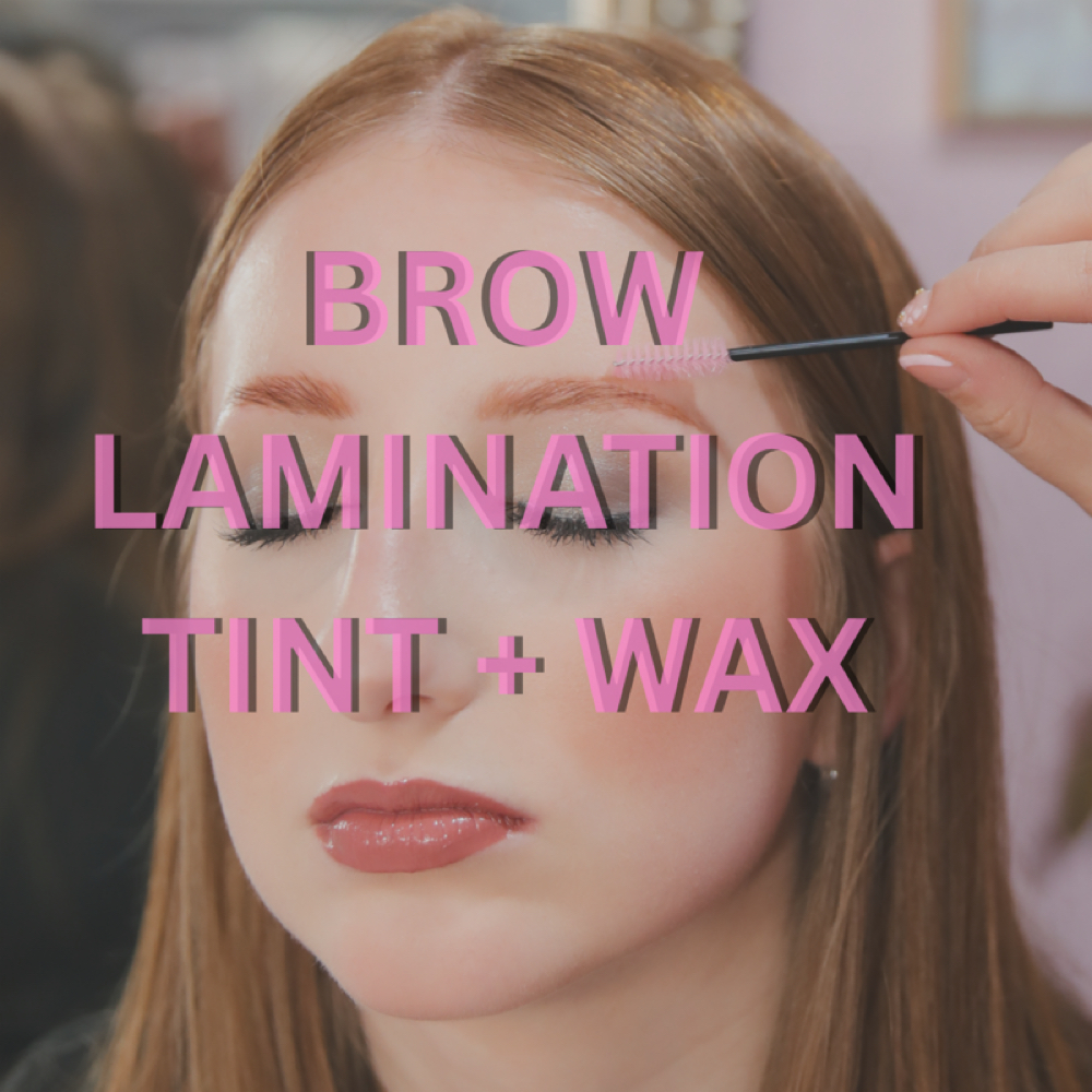 Brow Lamination Tint + Wax at Fluttering Faces in Woodward, OK