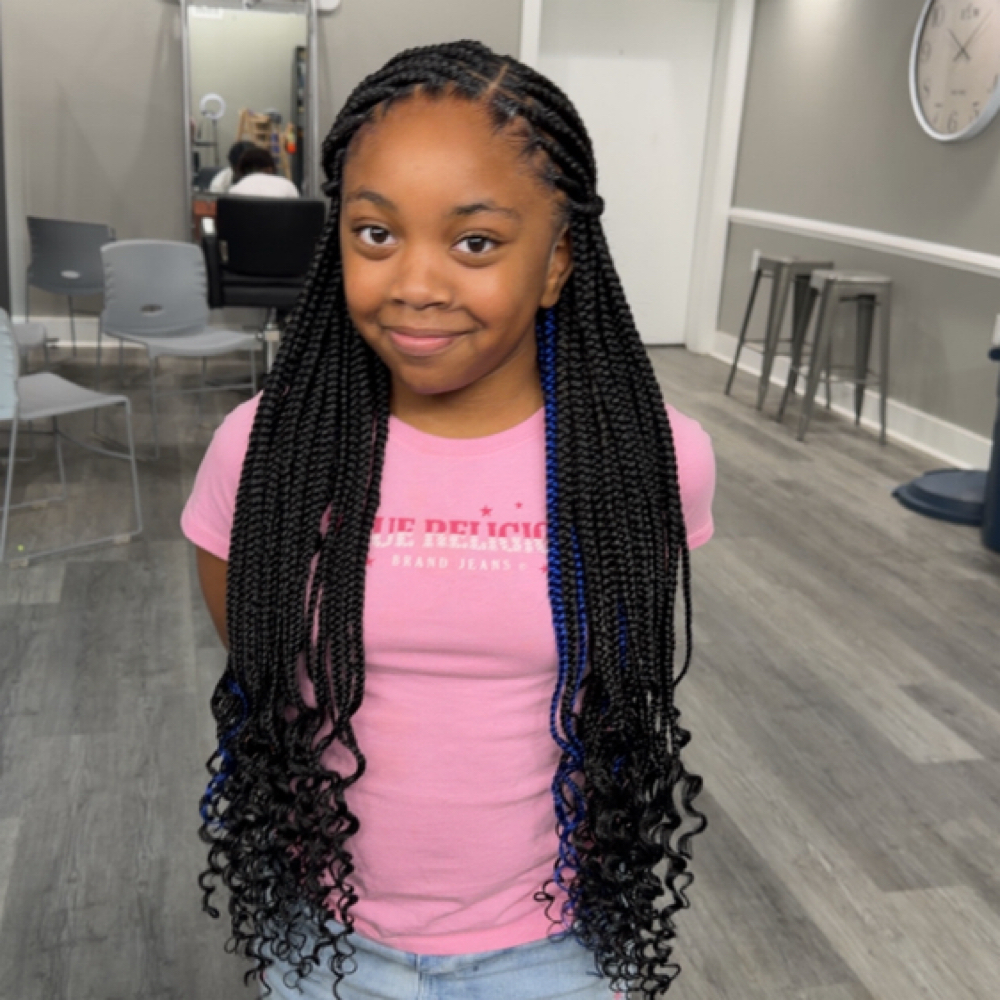 Kids Knotless (7-10) at Elegant Braid Studio in Troy, AL