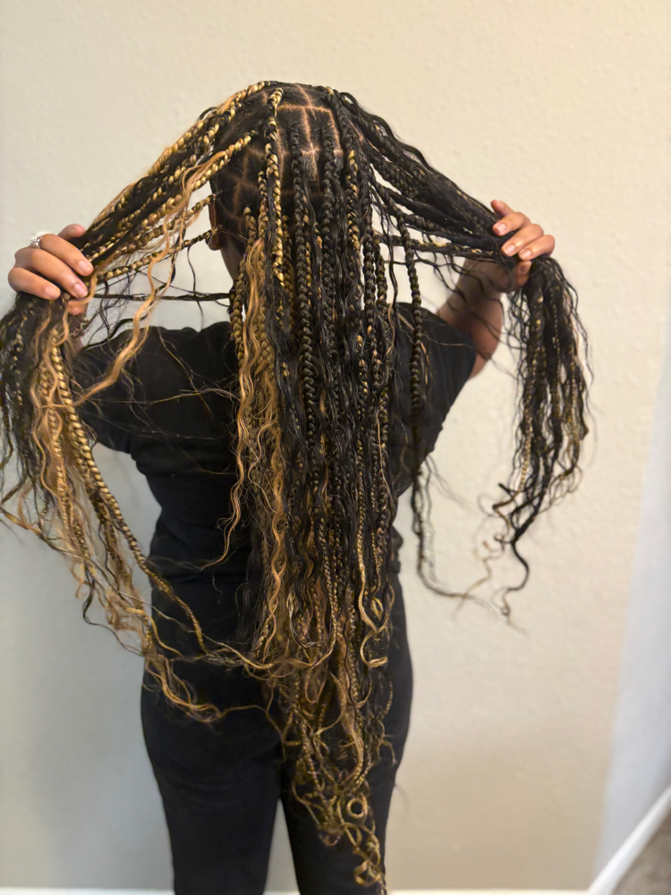Small Boho Knotless