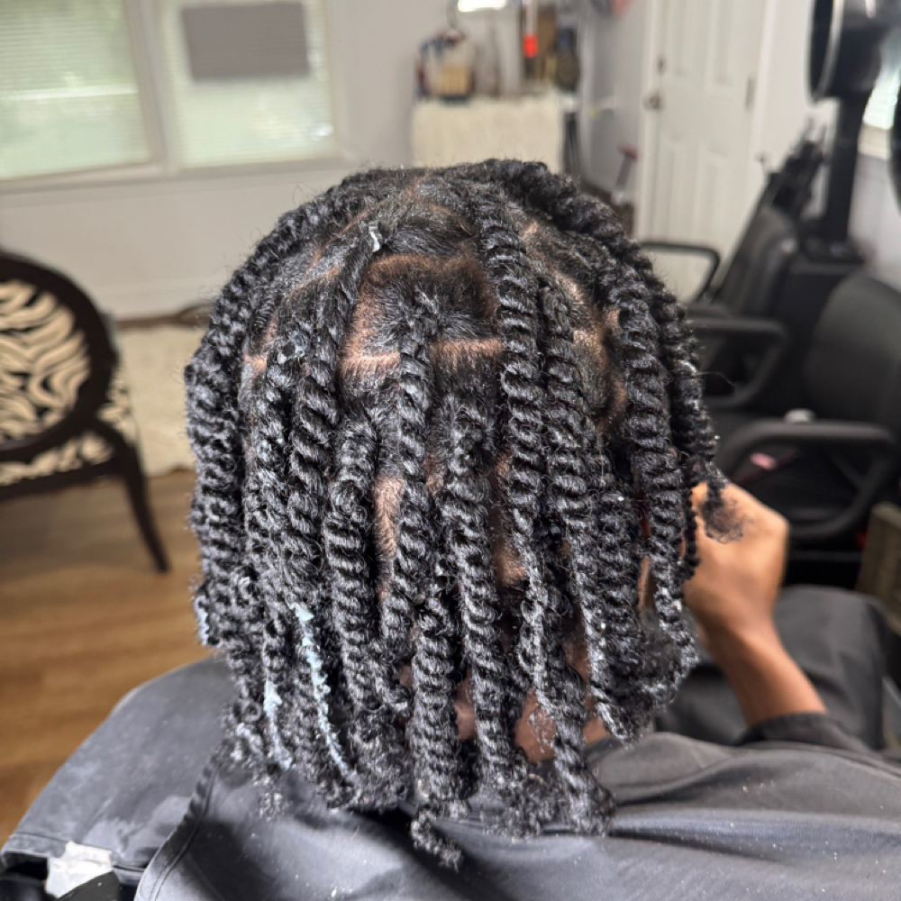 Natural Hair  Styles at A Touch of Class Salon in Anderson Sc, SC