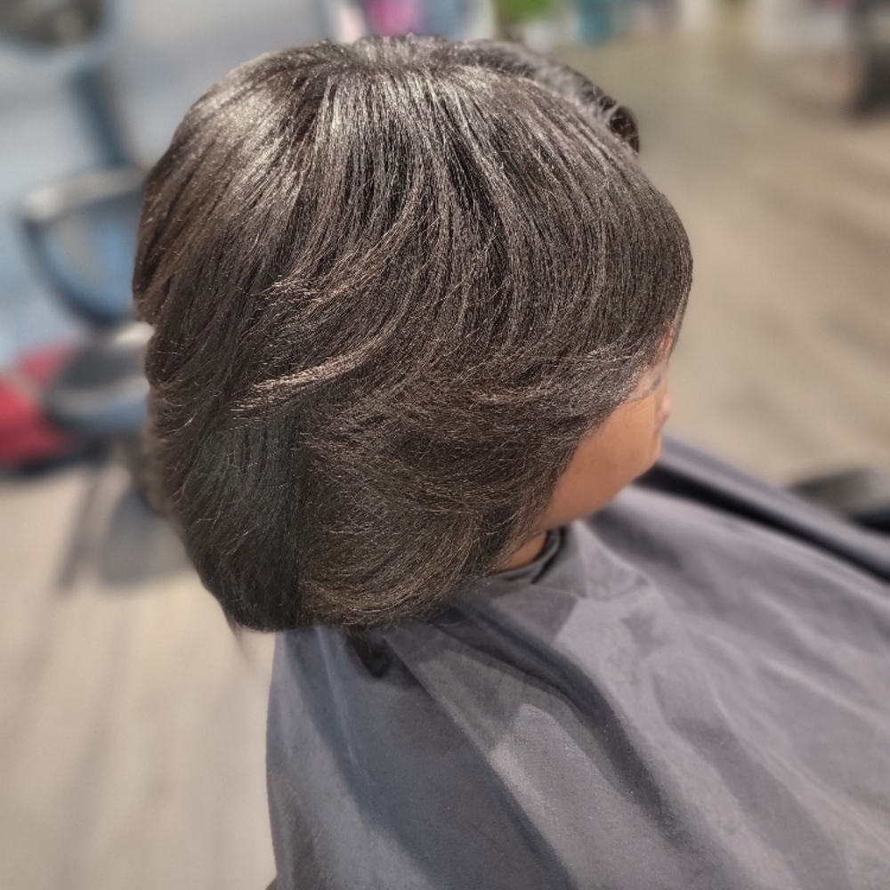 Virgin Relaxer Package at Glow Up Hair And Brows in Temple, TX