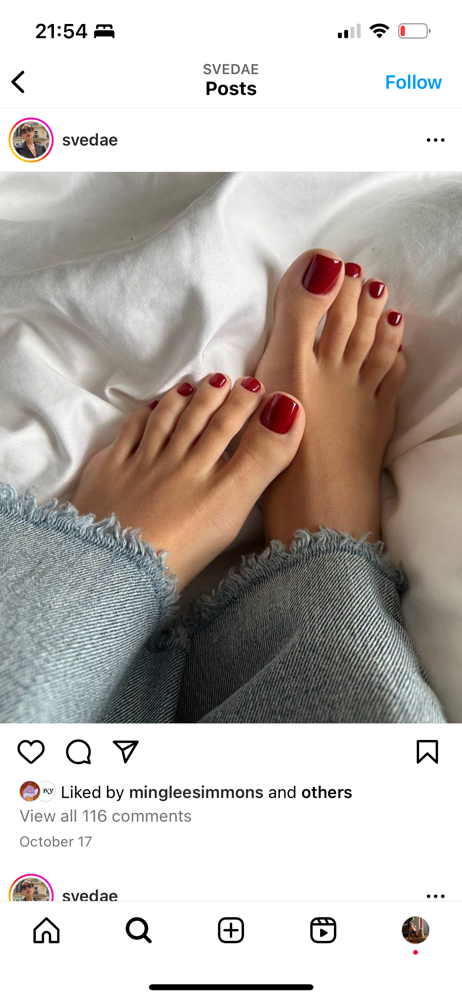 Deluxe Gel Pedicure E-file