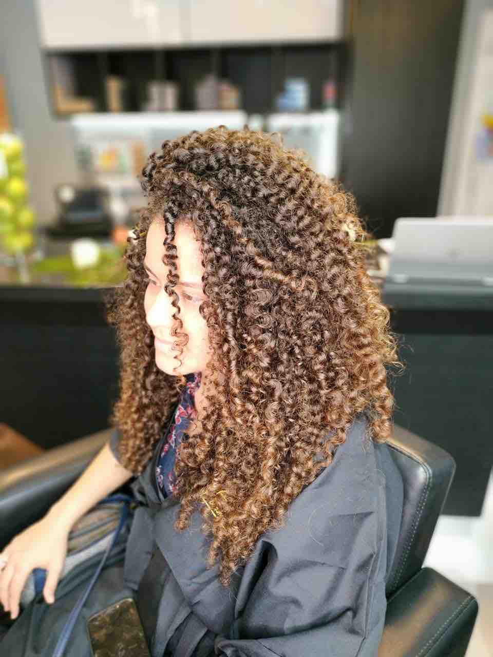 Curly Haircut