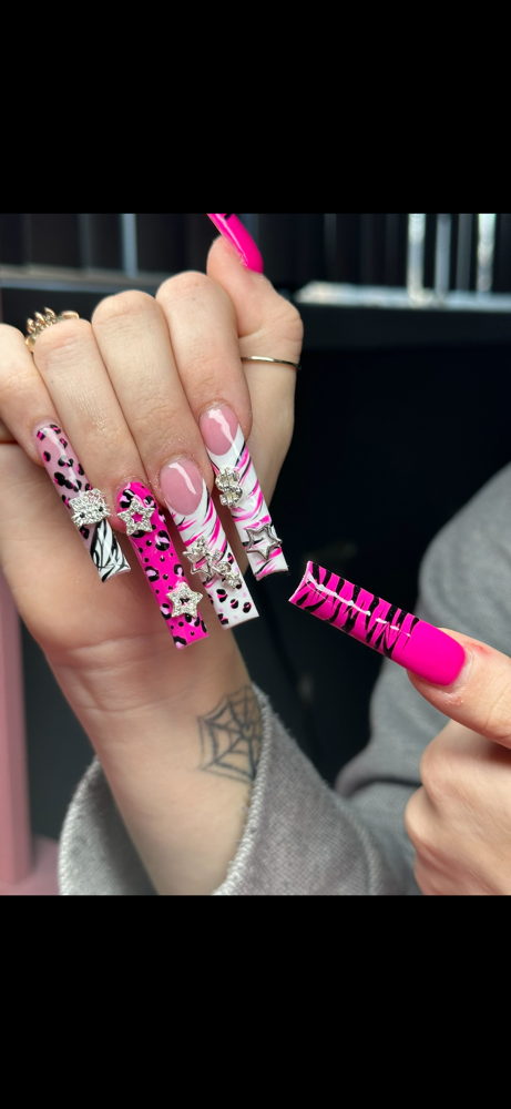 Extra Long Acrylic Full Set