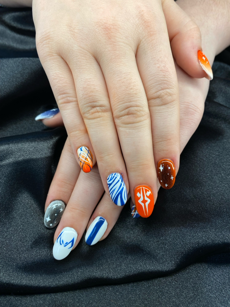 Hard Gel Overlay (natural nails)