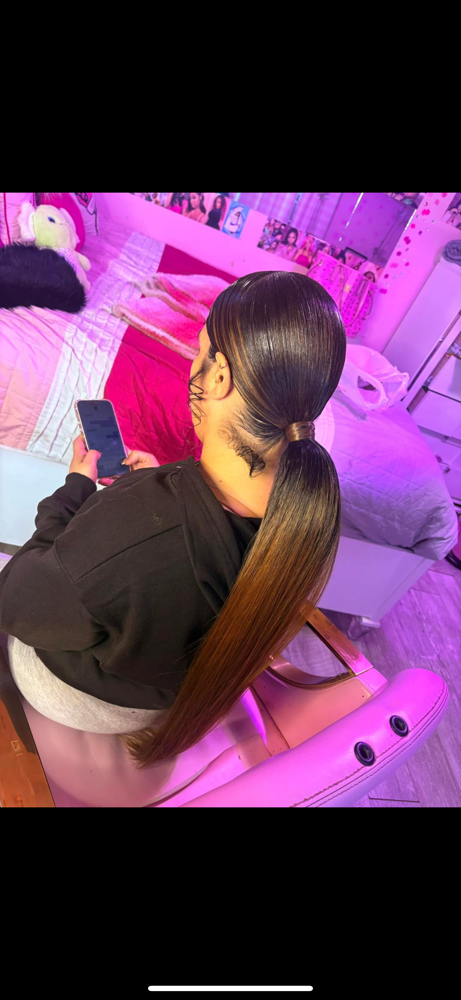 Slick Ponytail