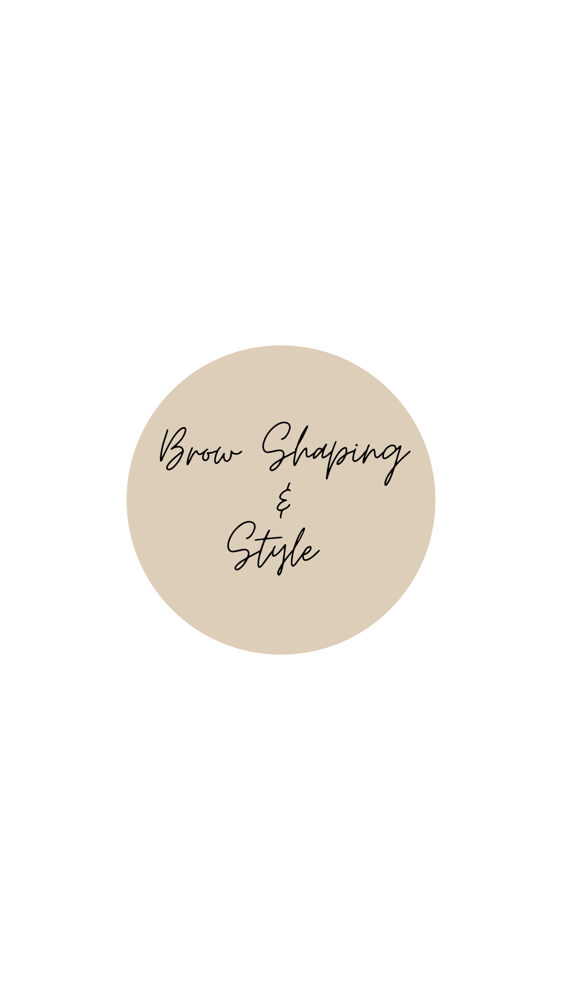 Brow Shaping & Style