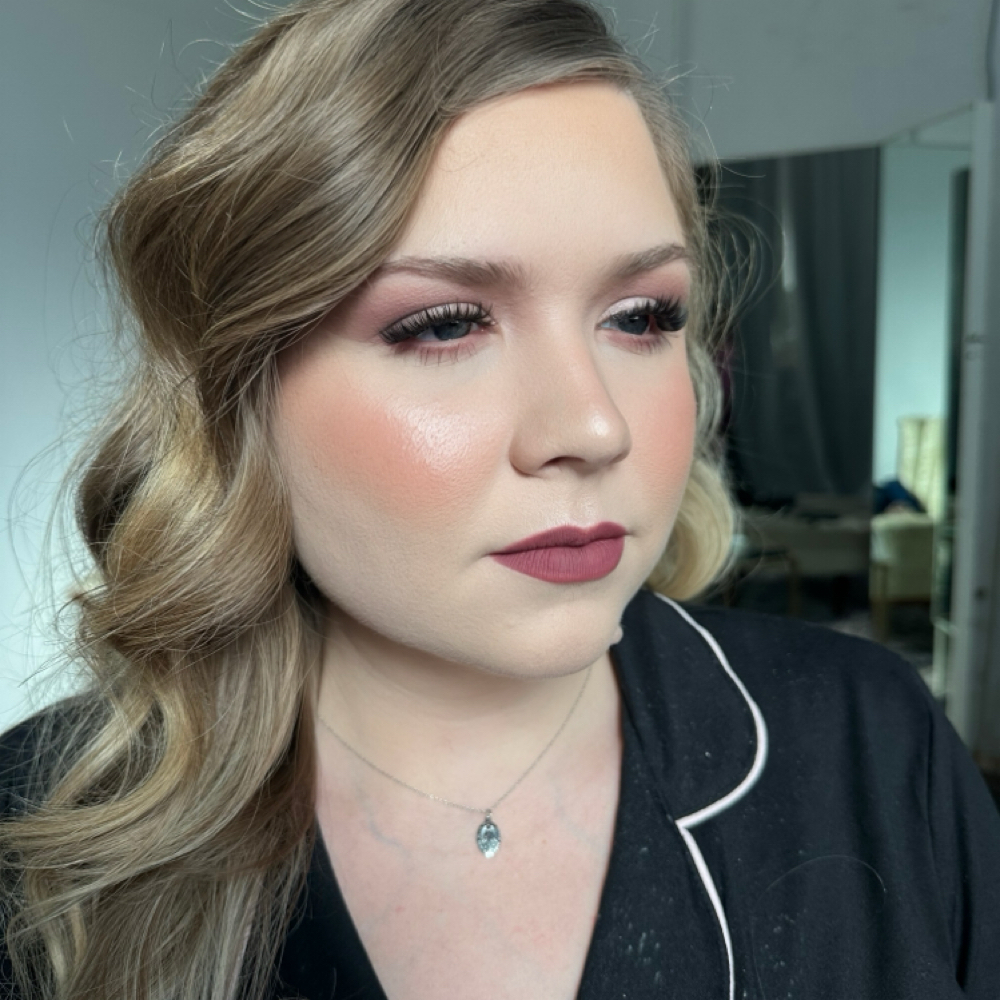 Bridal Glam at Wildflower Beauty Lounge in Grandview, TX