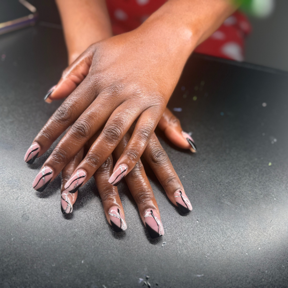 All Nail Designs No Frenchie Set at Kats Nailz in Asheville, NC