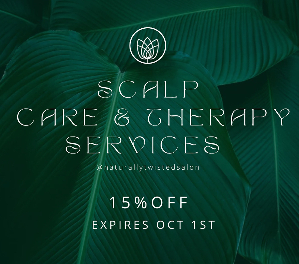 15% scalp Care/therapy Service