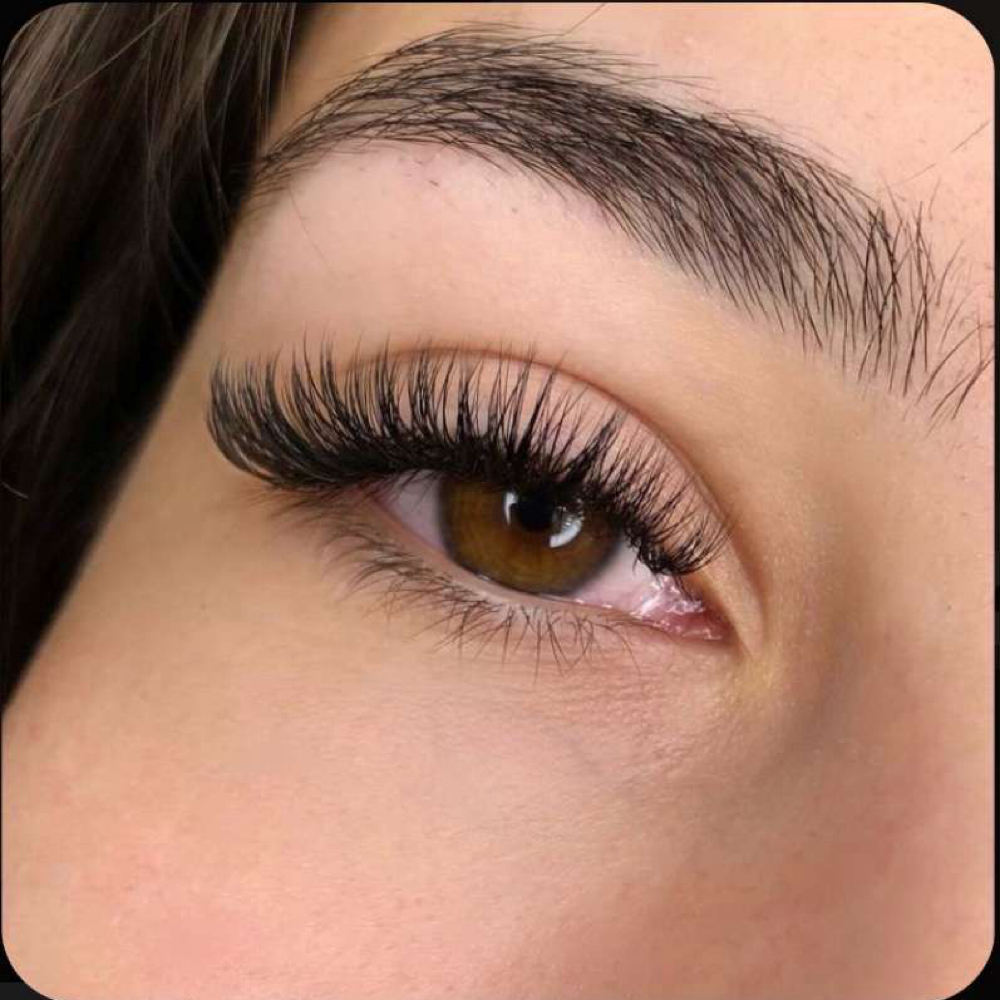 Mixed/Hybrid Full Set at Aura Lash & Brow Studios in Tampa, FL