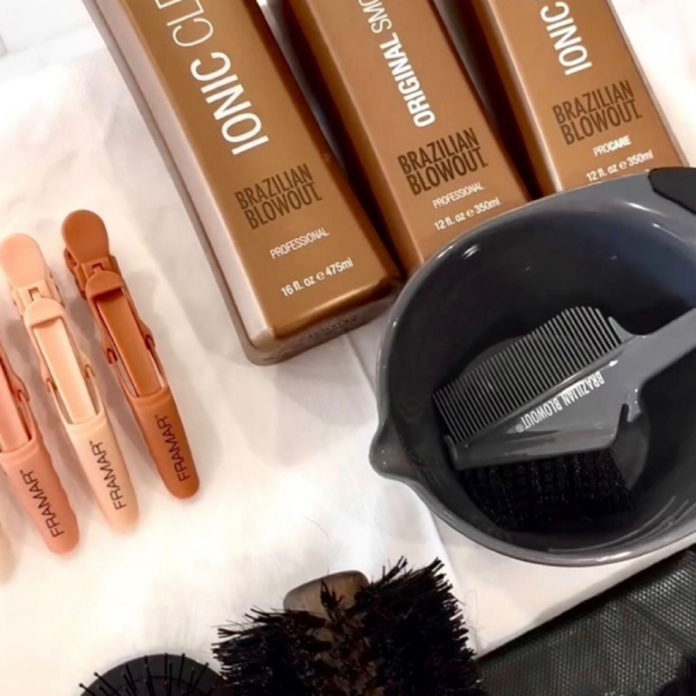 Brazilian blow out at A Shear Thing Beauty Collective in The woodlands, TX