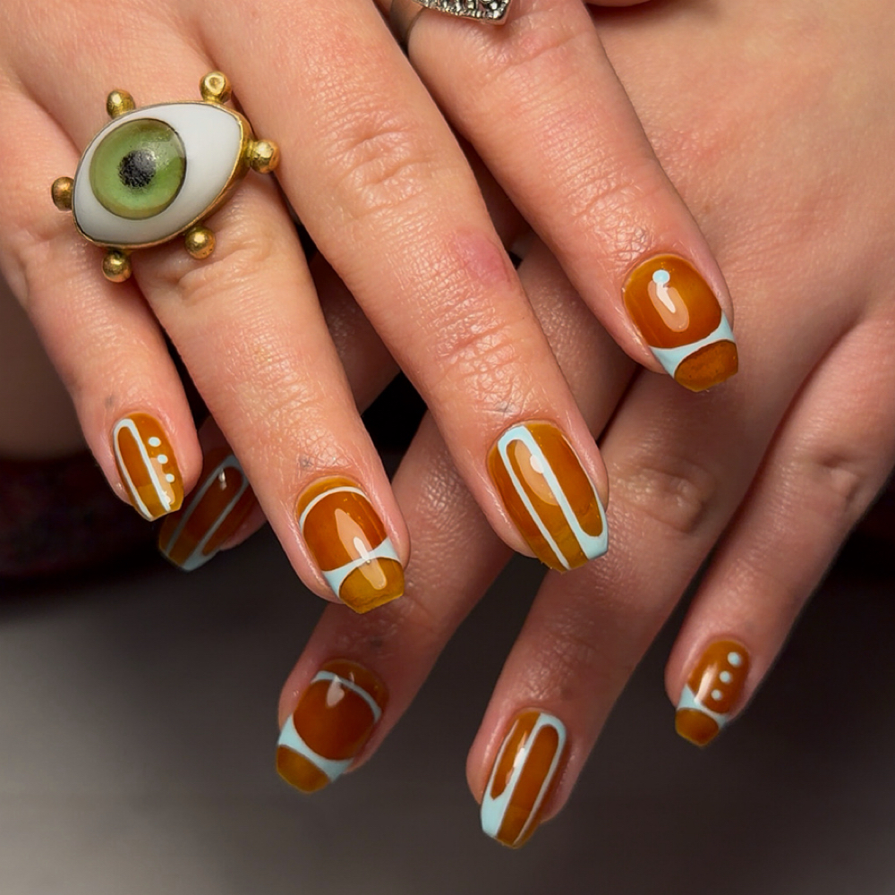 Structured Gel Manicure with Anna at Heartbreak Nail Club in Asheville, NC