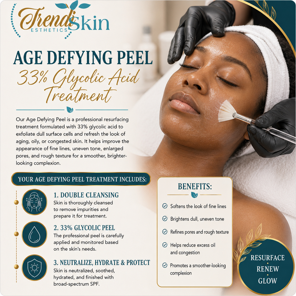 Age Defying Peel (Bi-Weekly) at Trendiskin Esthetics in Baton Rouge, LA