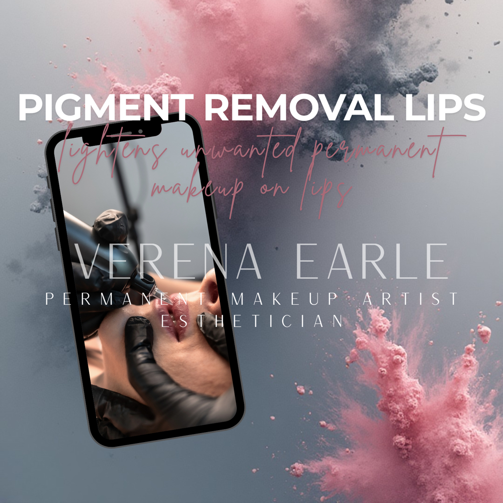 Lip Pigment Removal•Lightening at Finesse Brow Artistry in Sarasota, FL