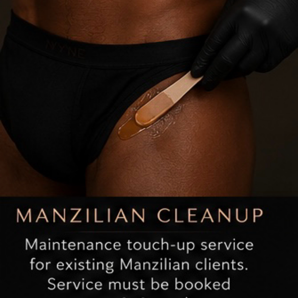Manzilian Cleanup at NYYNE Aesthetics in Pearland, TX