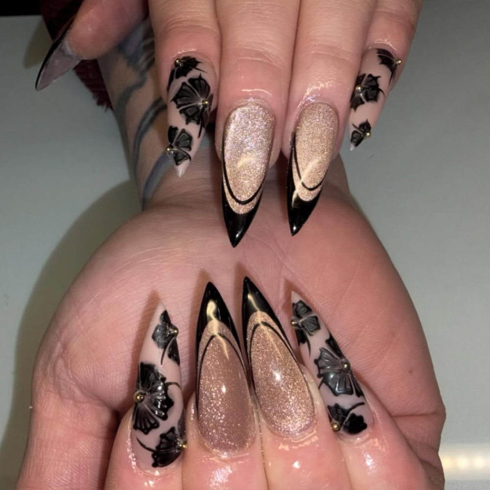 Long - XL Gel X at Starr Struck Nails in Denver, CO