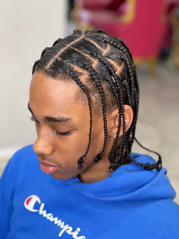 Men’s Box Braids