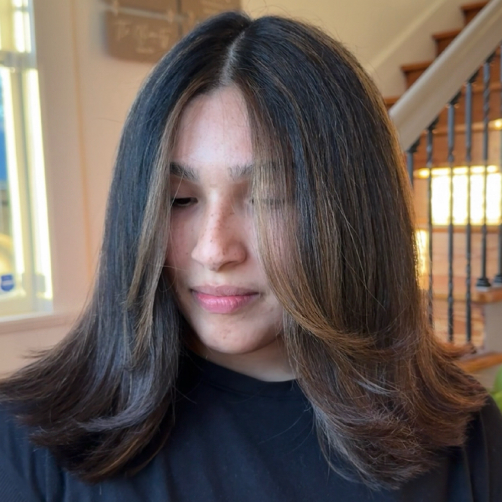 MEDIUM — Mini Custom Color at Crowns Down Hair Studio in New Braunfels, TX