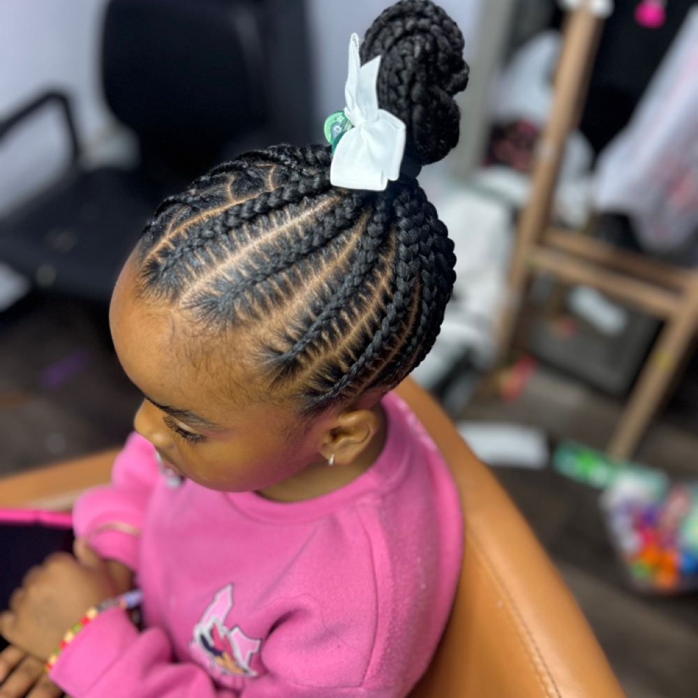 Kids Braided Ponytail at HairSymphony in Knoxville, TN