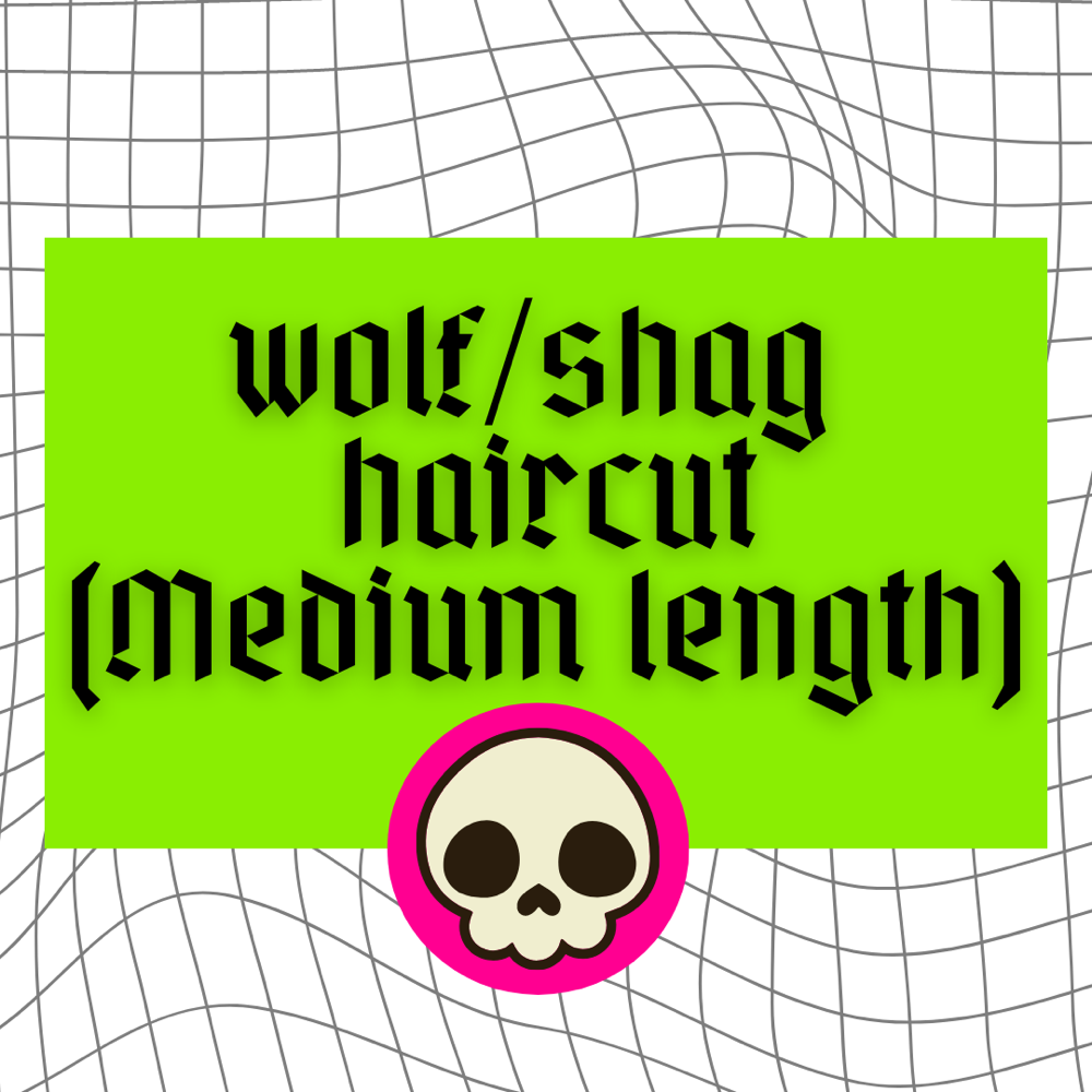 Wolf / Shag Haircut (Medium Length)