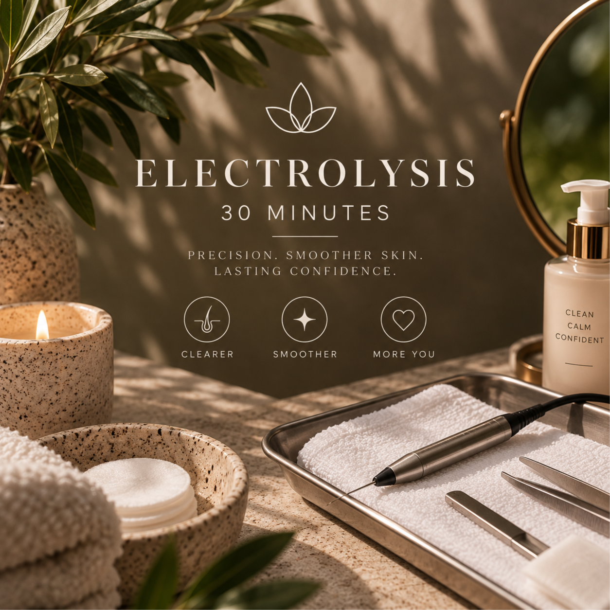 Electrolysis - 30 min at Studio 486 A Beauty Boutique in Newport Beach, CA