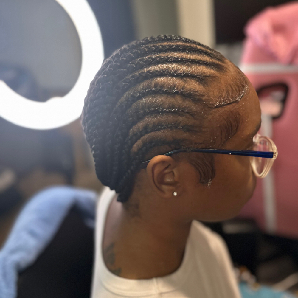 Small Feed Ins at Braids By Nerissa in Houston, TX