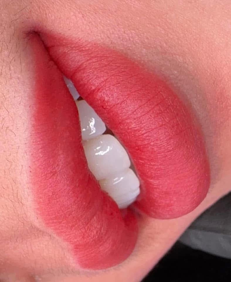 Lip Touch Up After 6 Months at Mary Brows & Lashes in Campbell, CA