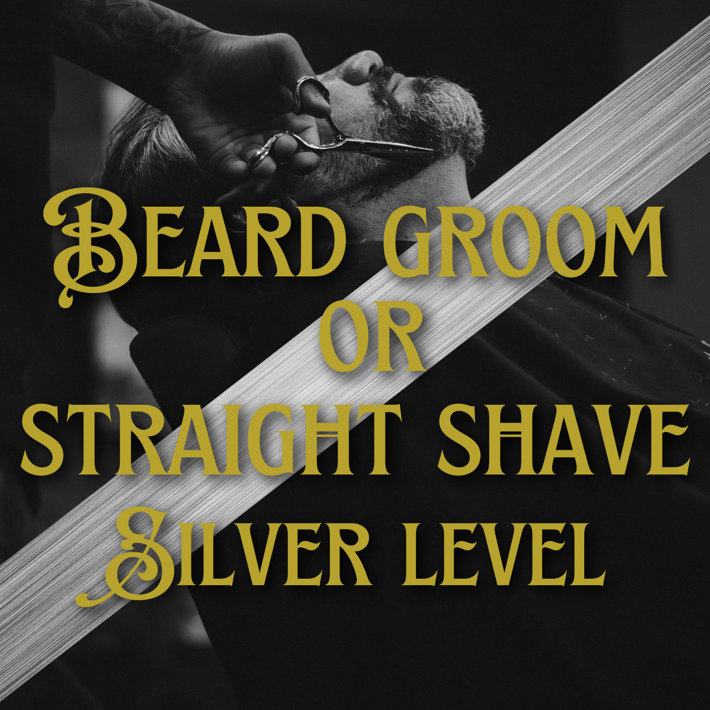 Beard Groom // Straight Shave at The Manor Club in North Canton, OH