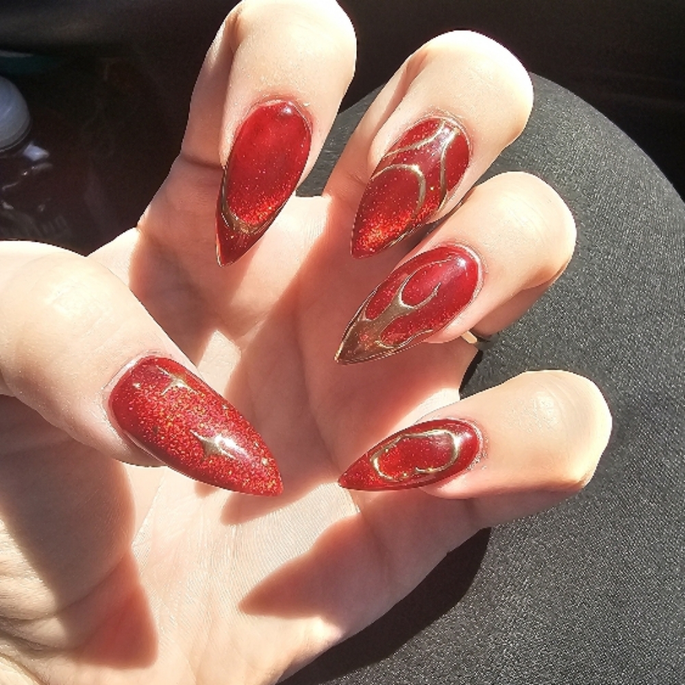 Gel X Extensions at NailedXDangerous in Howell, MI