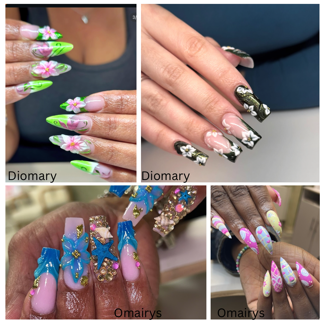 Tier Freestyle Artist Design Choice at OD Beauty Bar in Palm Bay, FL