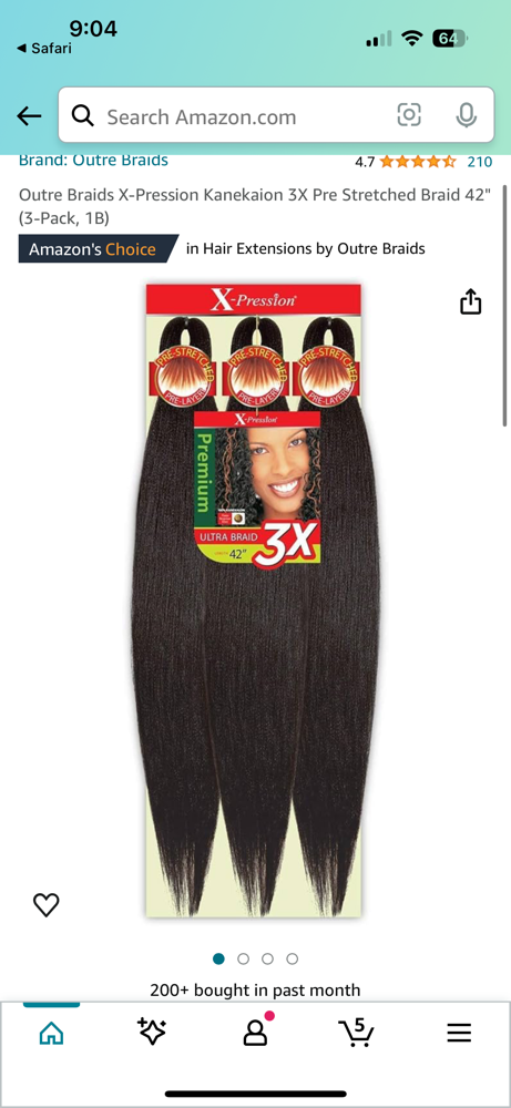 Small Knotless Braids at Jazzy Beauty Lab in New orleans, LA