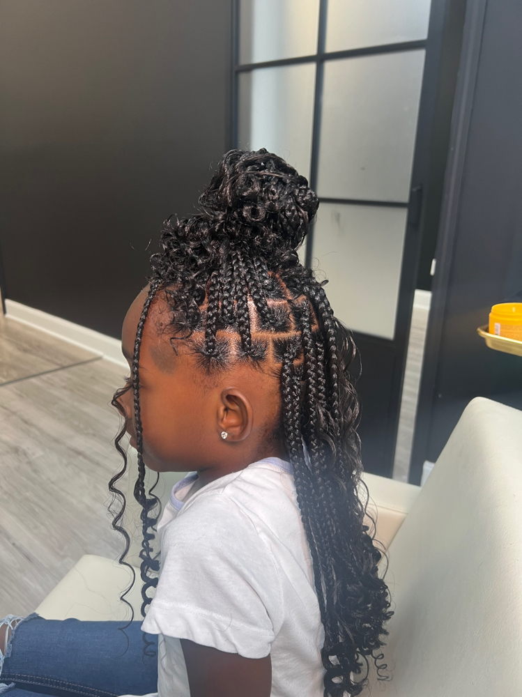 Kids Goddess/ Knotless Braids at Ggxhair in Charlotte, NC