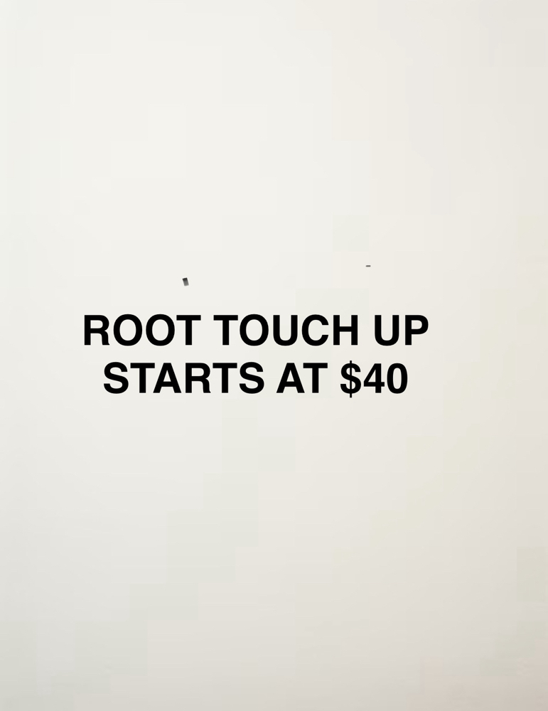 Root Touch Up at Hair By Megan @ Allardt Beauty & Co in Allardt, TN