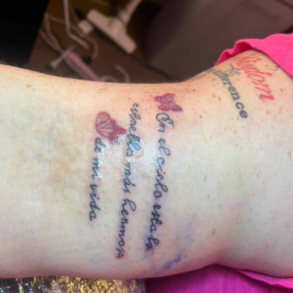 Small-medium Tattoo at Abbi’s nails & tats💕 in Milan, TN