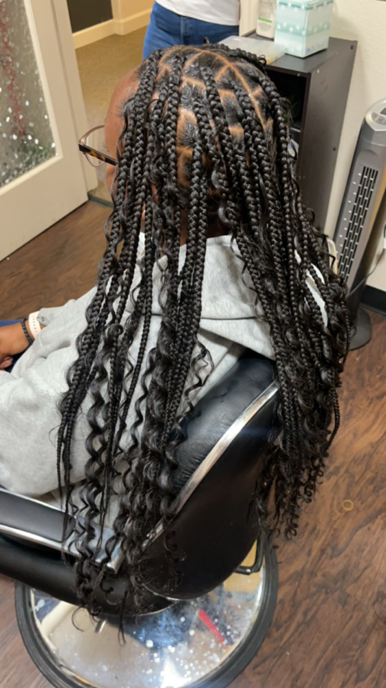 Boho Box Braids Medium