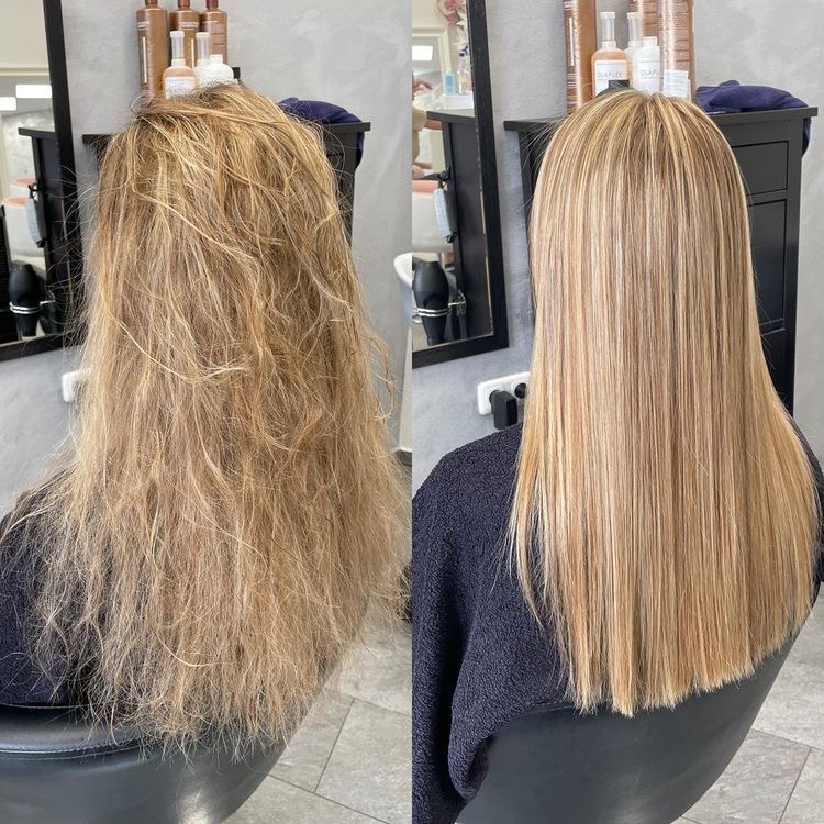 Keratin Straightening Treatment