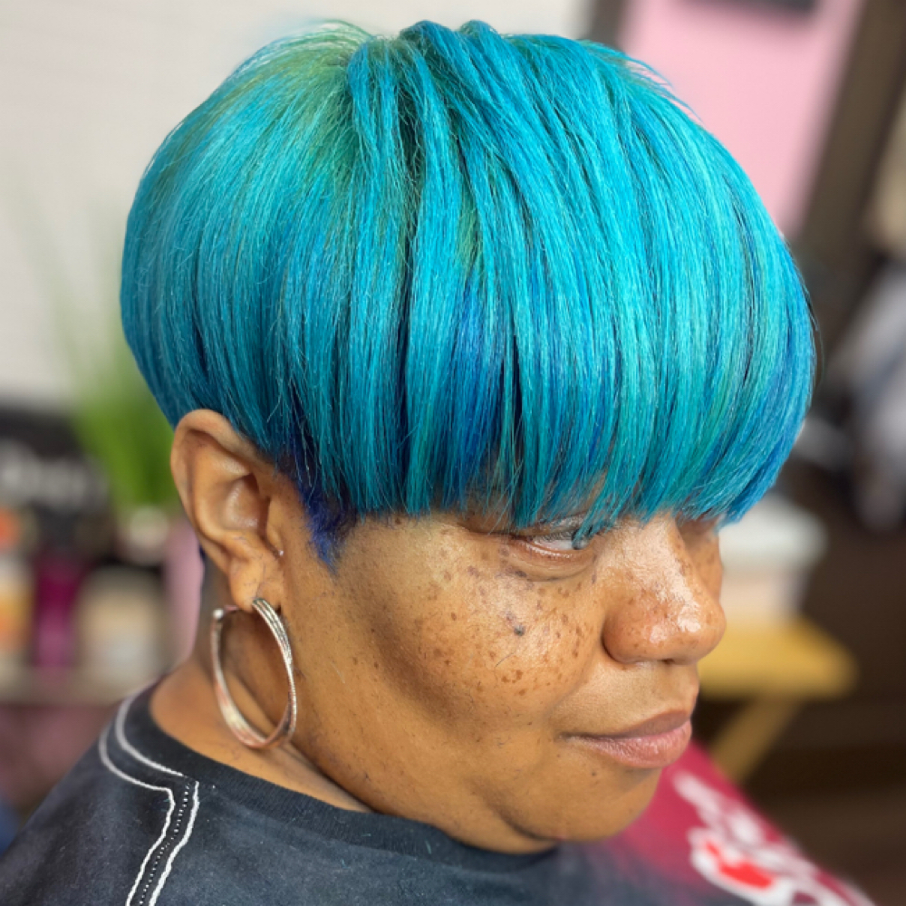 Shampoo, Designer Cut, And Style at Shear Pink Hair Studios in Chattanooga, TN