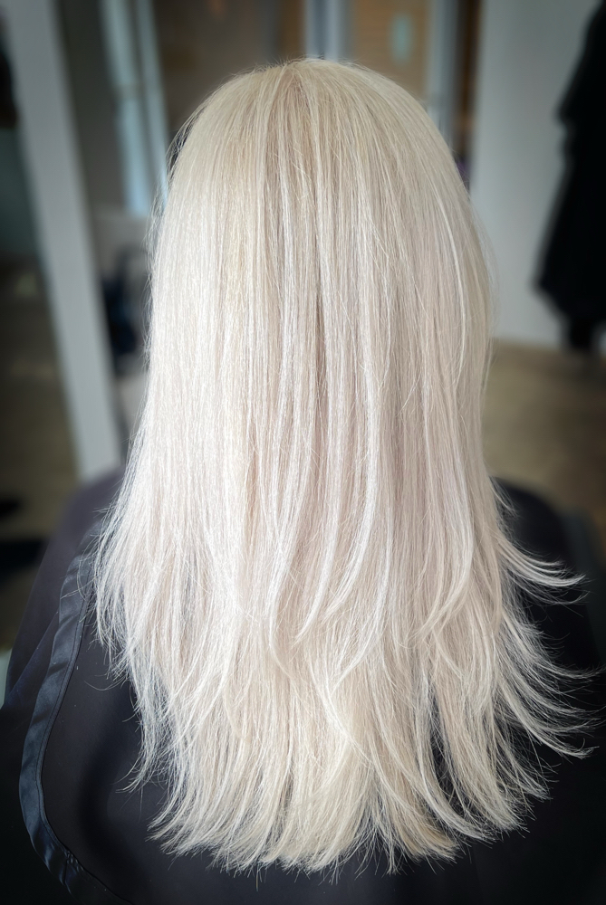 Platinum Blonde Retouch