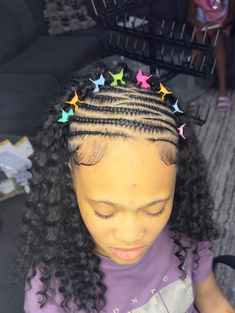 Fulani Braids at DolledupbyKort in Roseville, MI