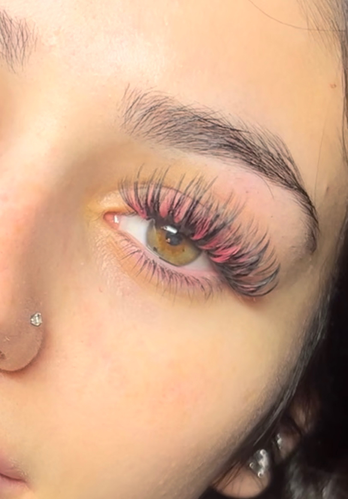Color Lashes Add On