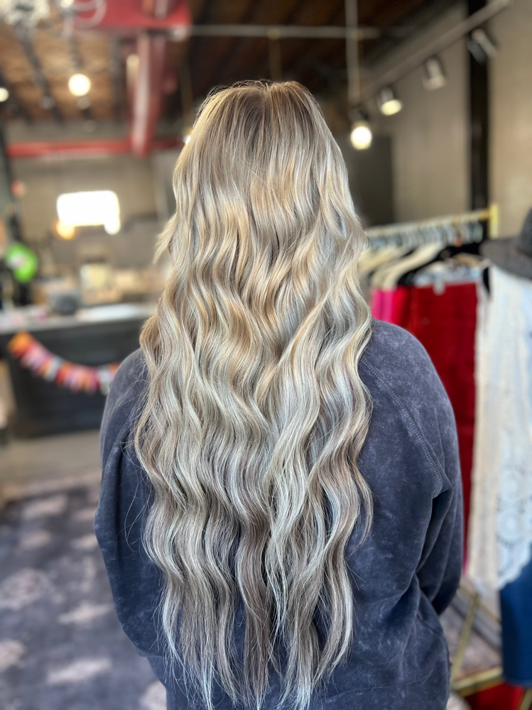 Reverse balayage