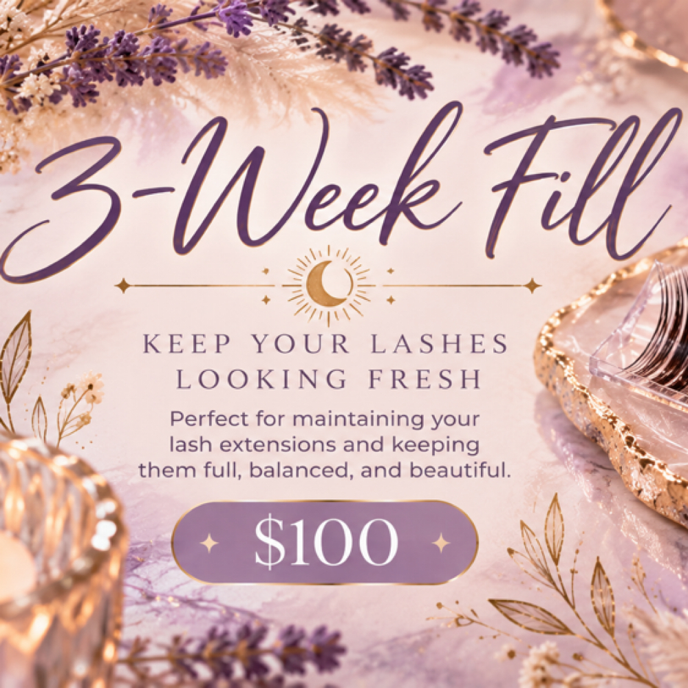 Three Week Fill at Lashed by Suzee in Kansas City, MO