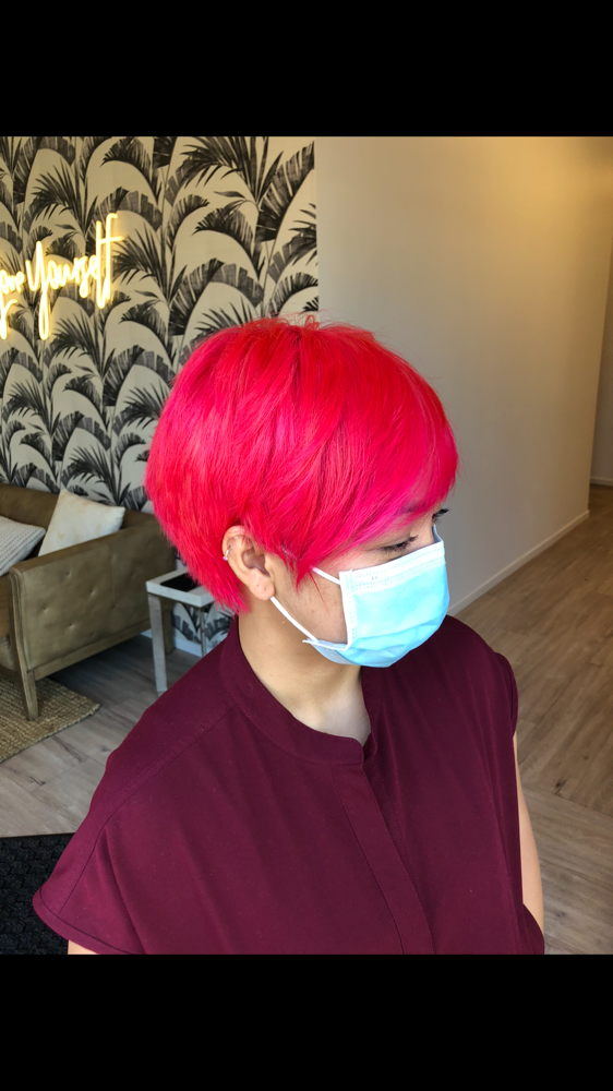 Scissor Cut Short Hair