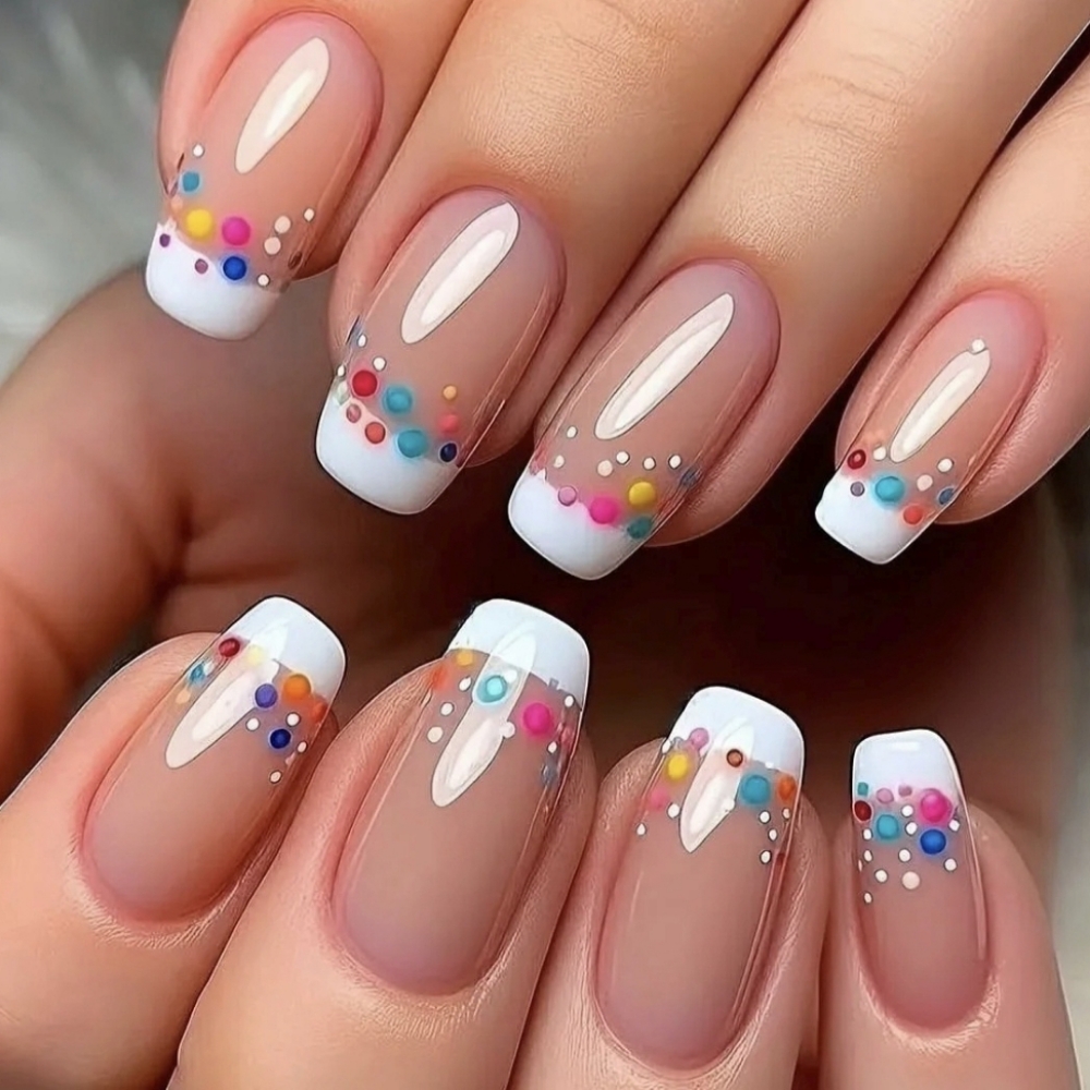 French Tip at Art Of Nails & Hair 2 in Frederick, MD