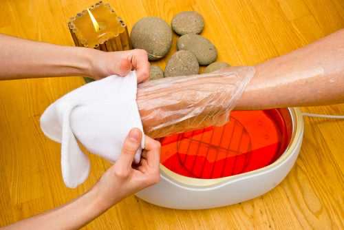 Paraffin Pedi W Gel Polish