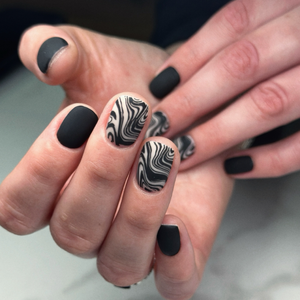 Soft Gel Manicure at Intermezzo Nails in Naperville, IL